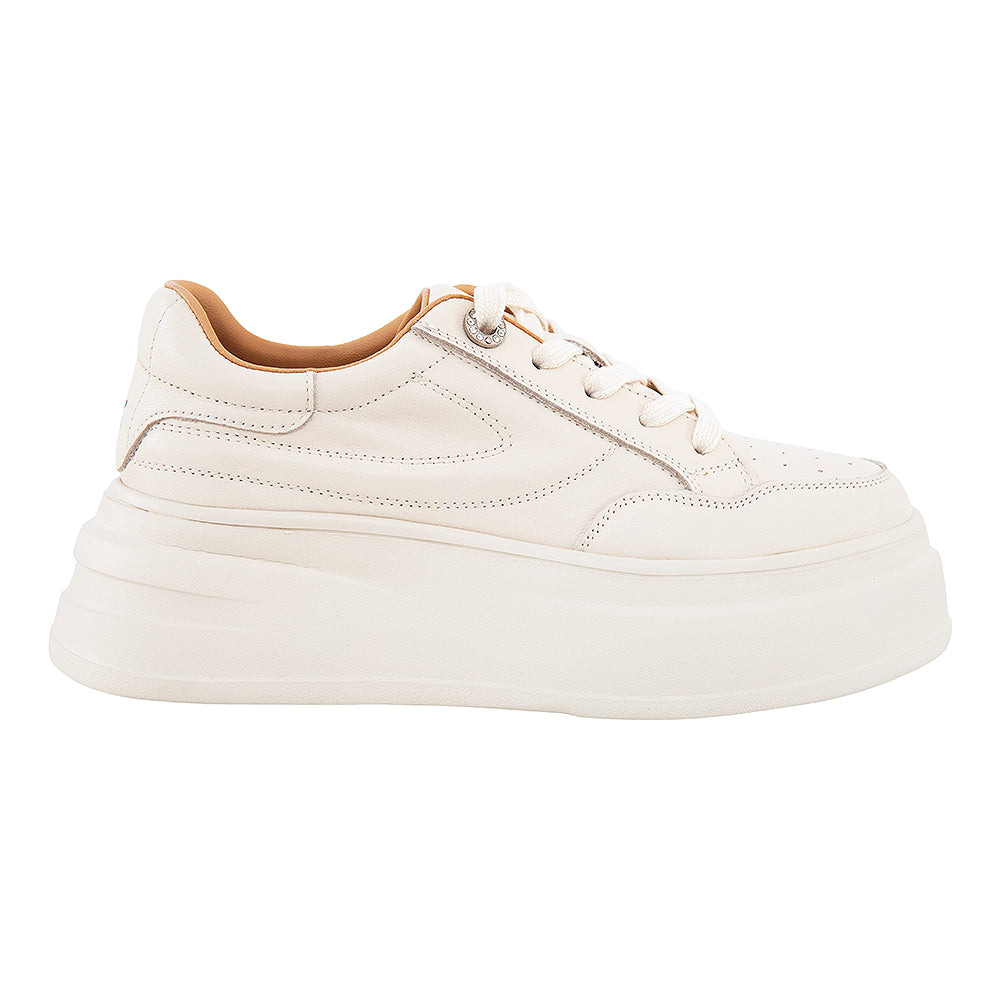 Sneakers cu talpă înaltă 5001-6 bej