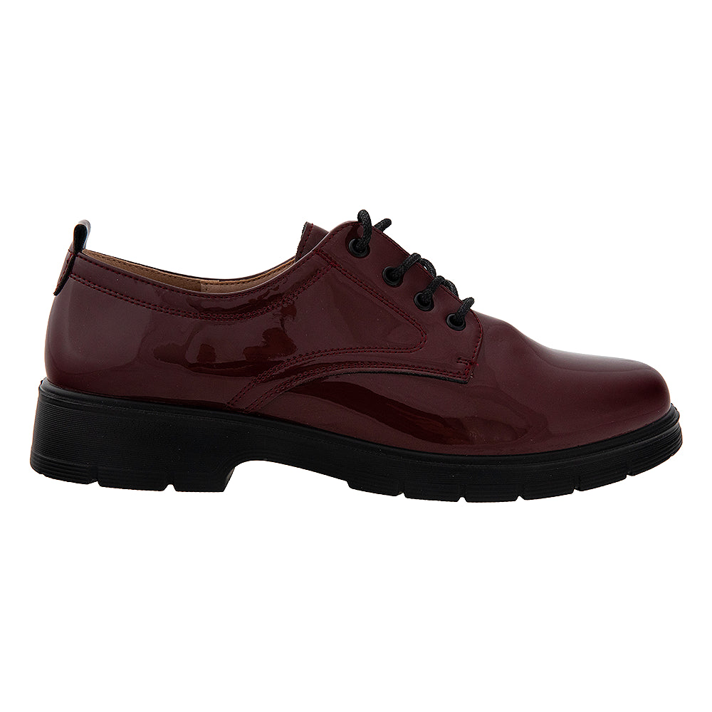Pantofi casual dama 3158 visinii lac