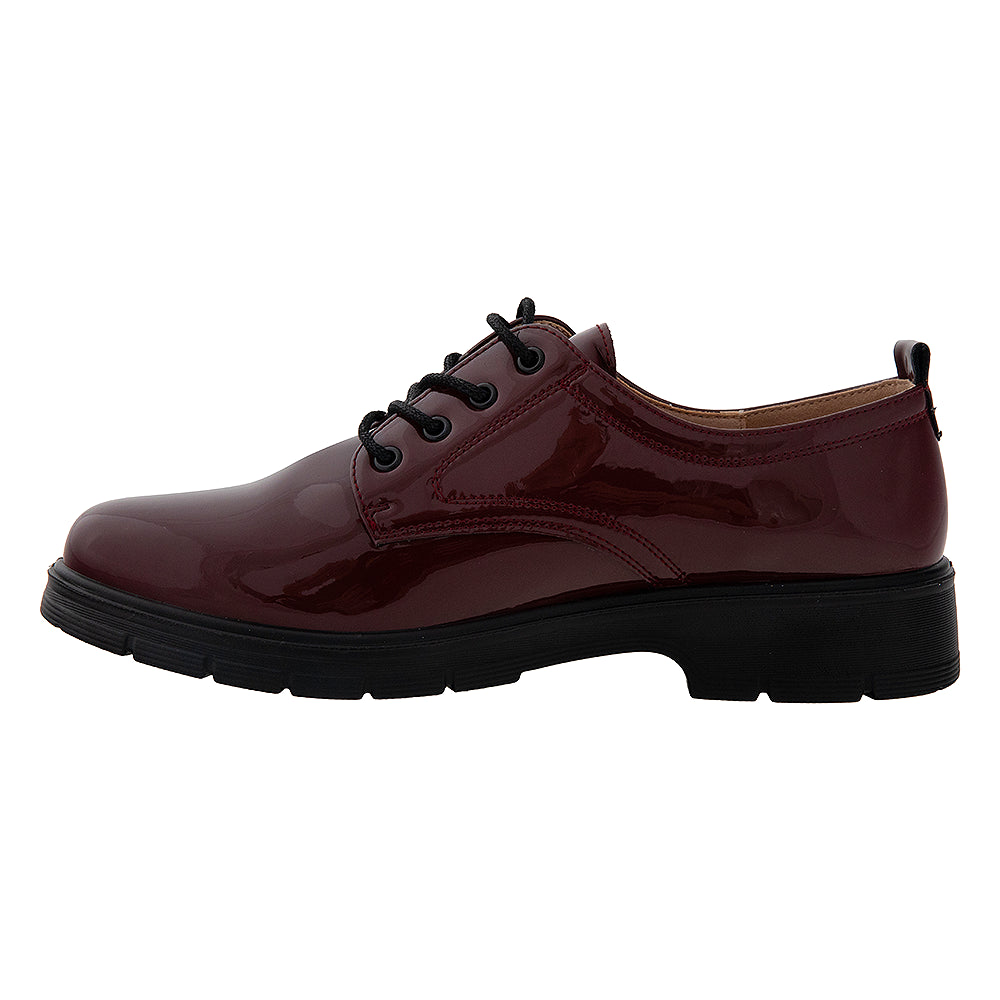 Pantofi casual dama 3158 visinii lac