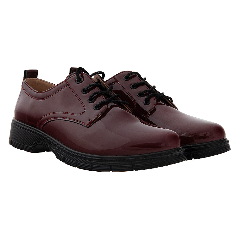 Pantofi casual dama 3158 visinii lac