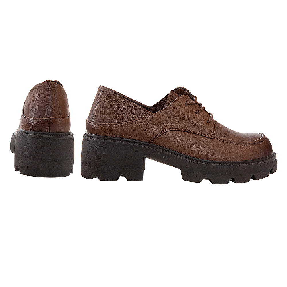Pantofi de piele 231116 casual maro
