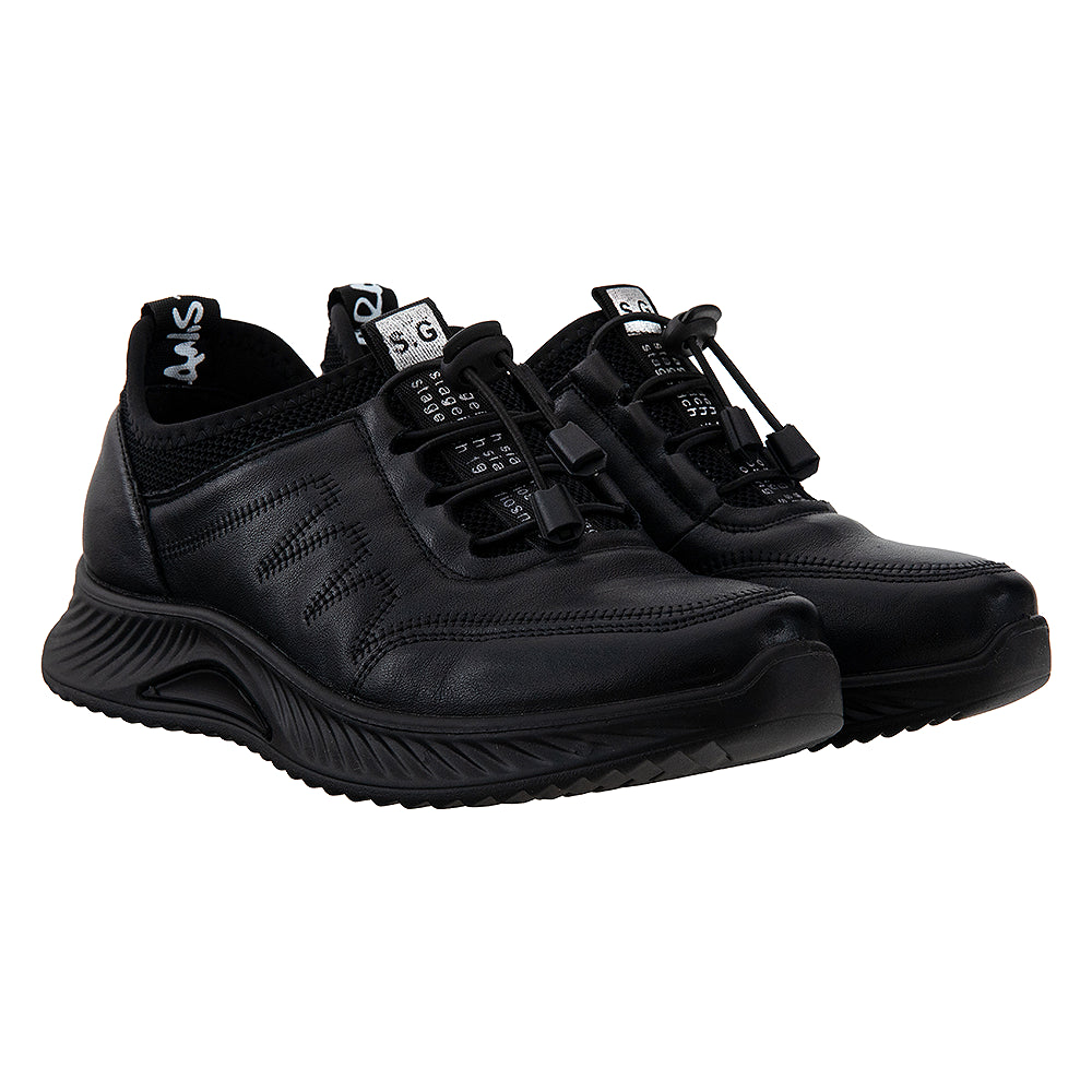 Pantofi casual dama 1133 negri