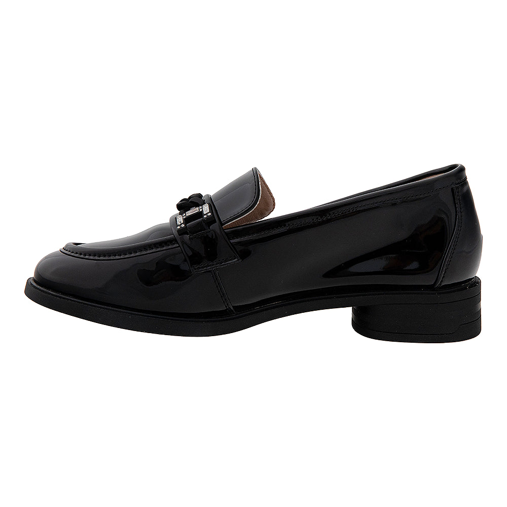 Pantofi casual dama 3090 negri lac