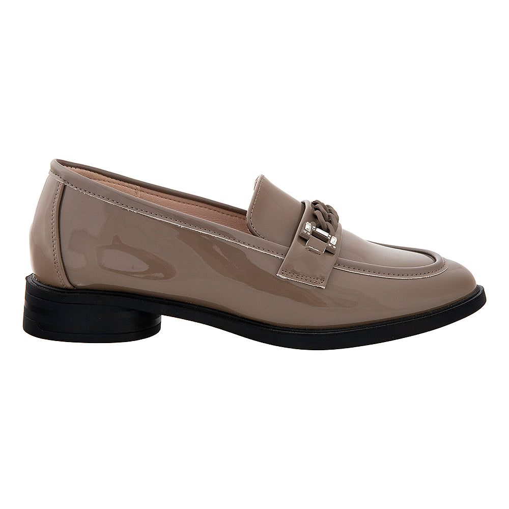 Pantofi casual dama 3090 gri lac