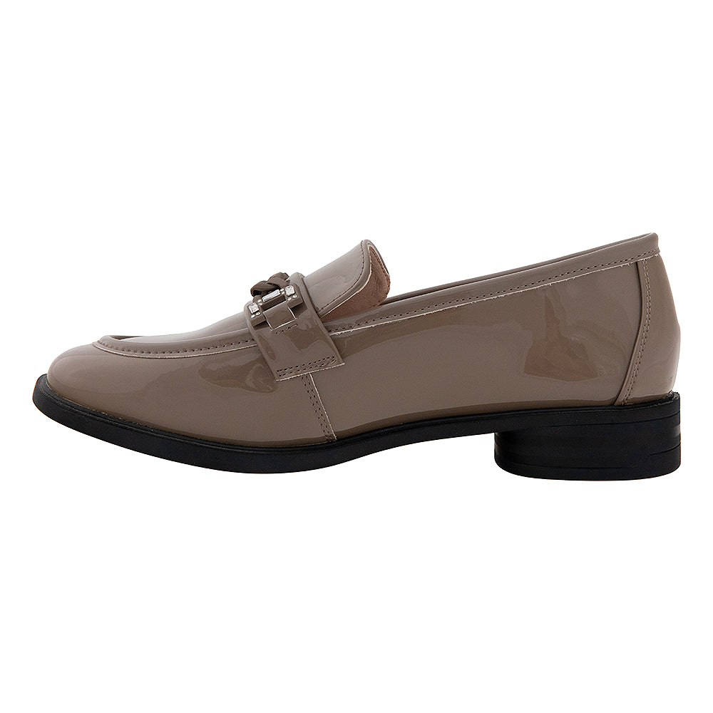 Pantofi casual dama 3090 gri lac