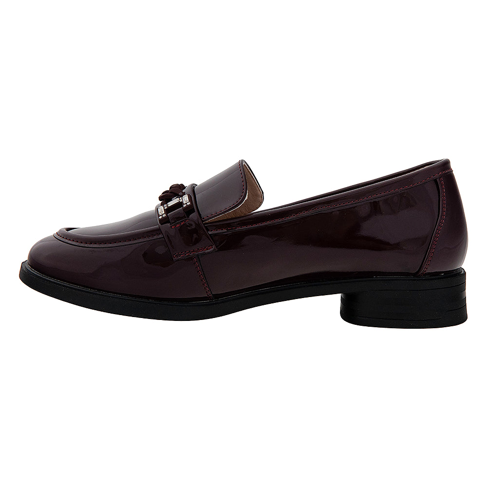 Pantofi casual dama 3090 visiniu lac