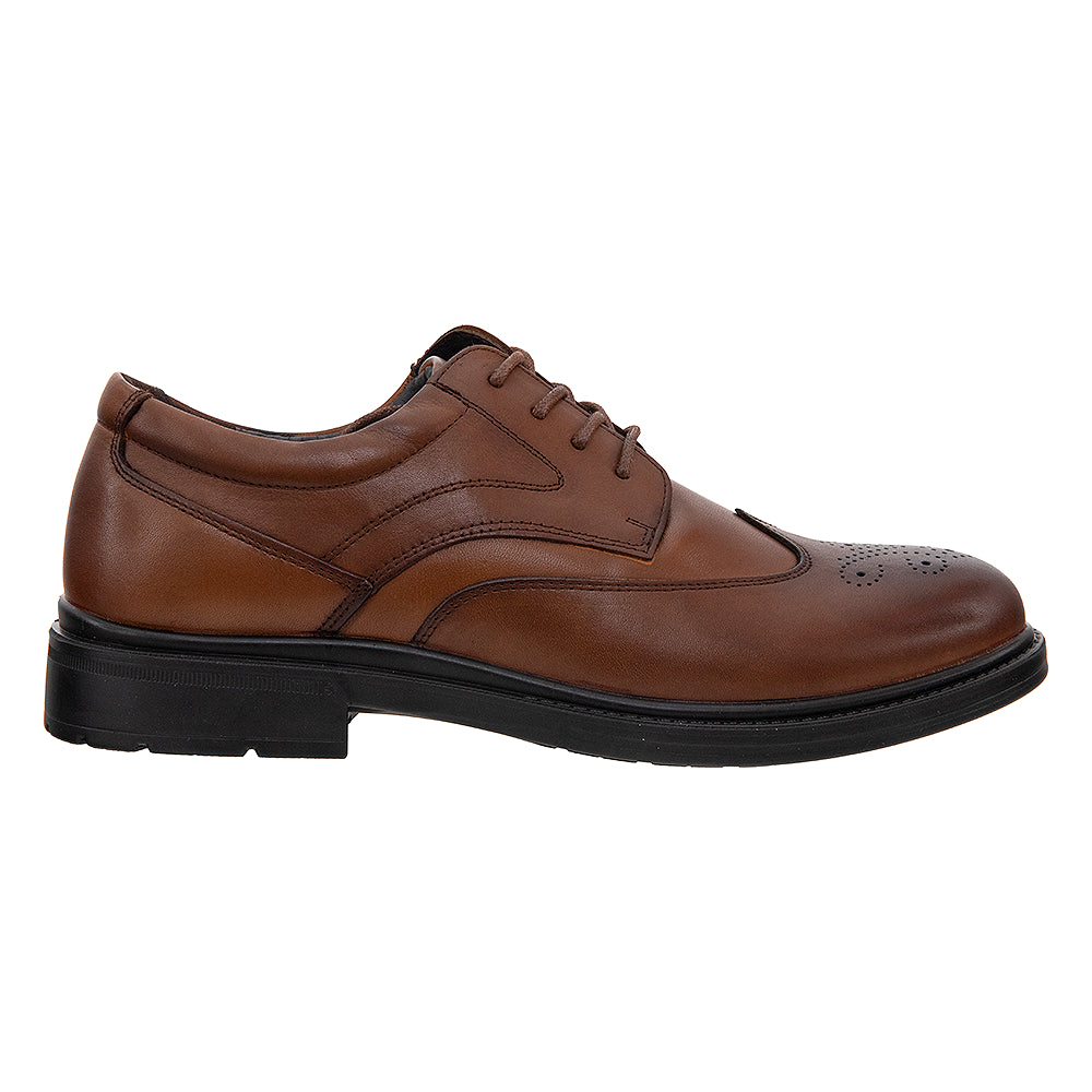 Pantofi barbati brogue 22185 maro
