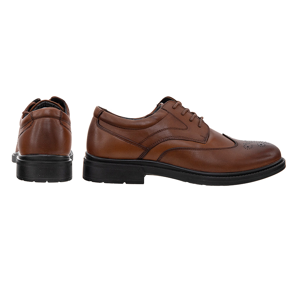 Pantofi barbati brogue 22185 maro
