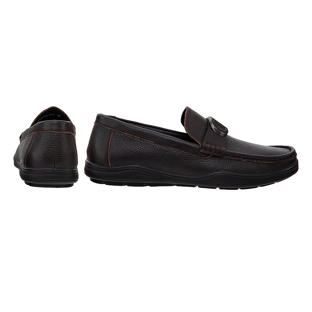 Mocasini barbati 24524 coniac