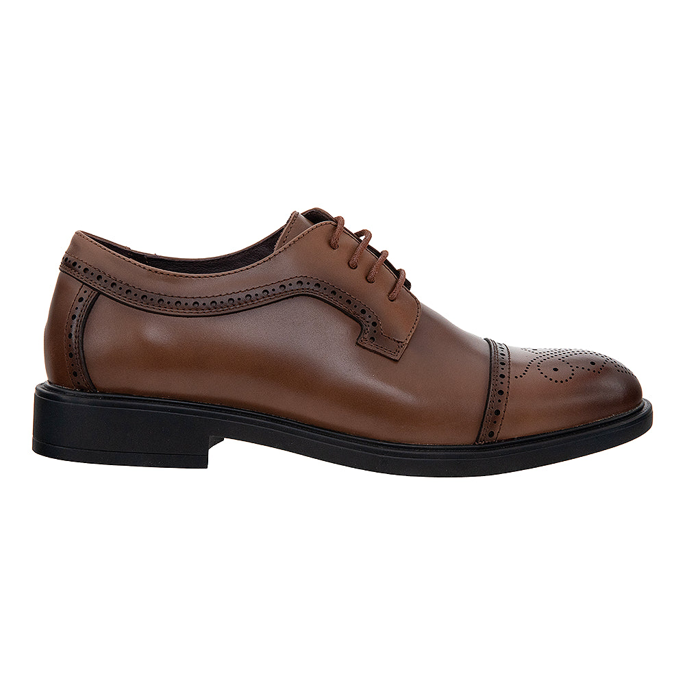 Pantofi Derby 85001 maro