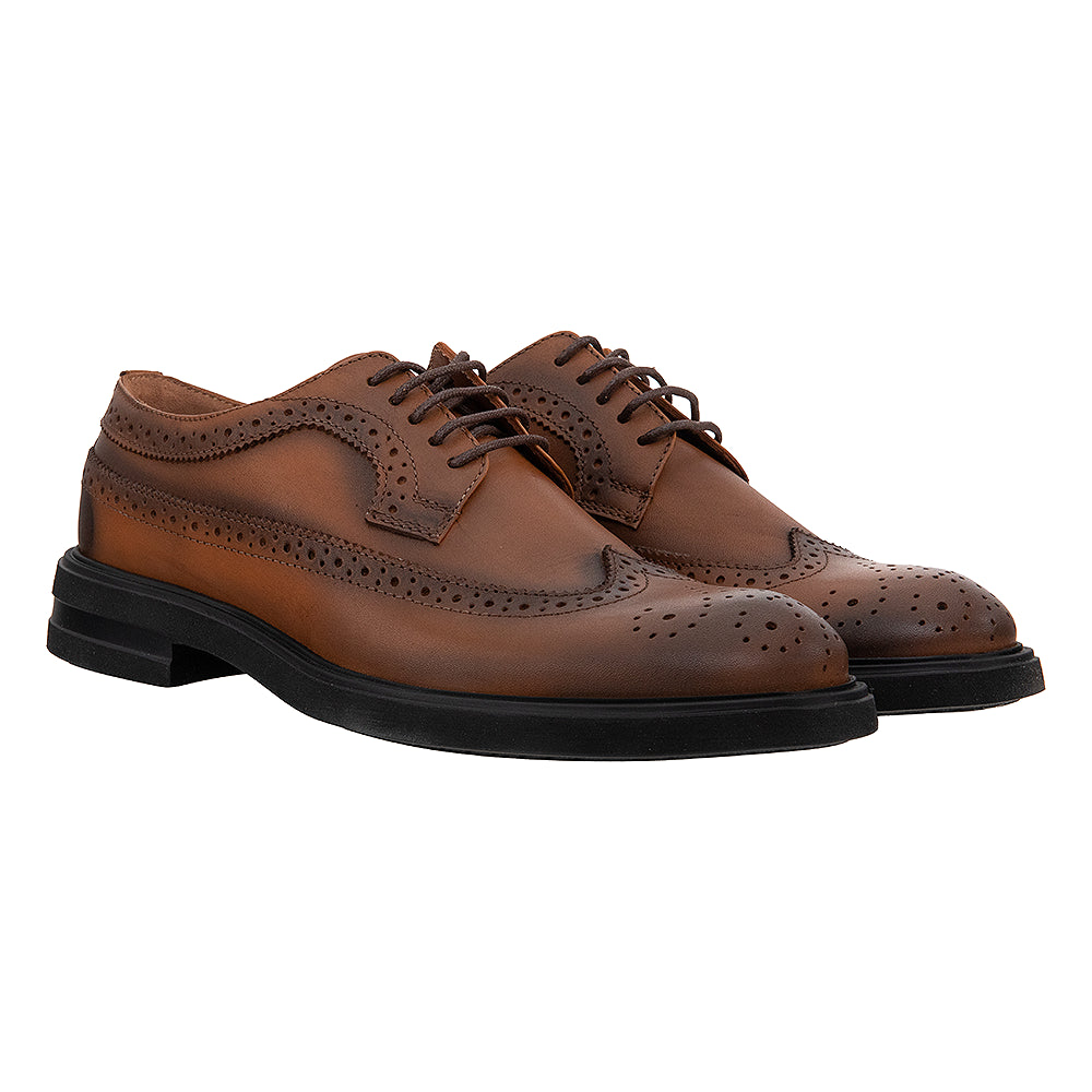 Pantofi barbati brogue 998 maro