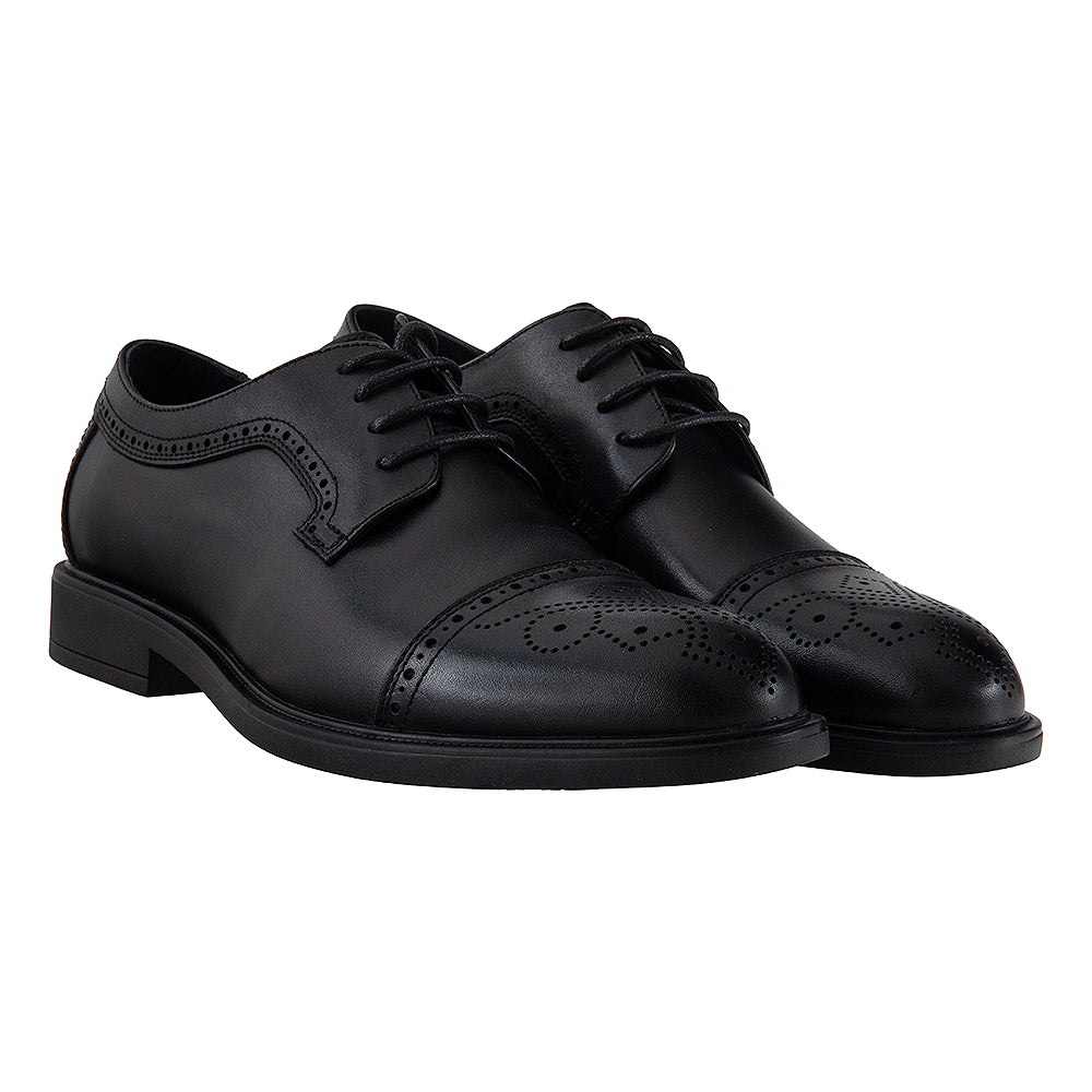 Pantofi Derby 85001 negru
