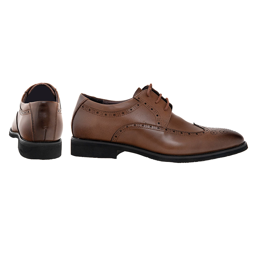 Pantofi Derby Wingtip Brogue Maro 75801