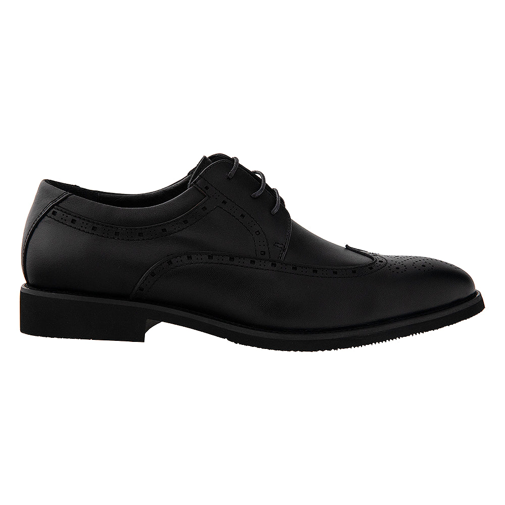 Pantofi Derby Wingtip Brogue Negri 75801
