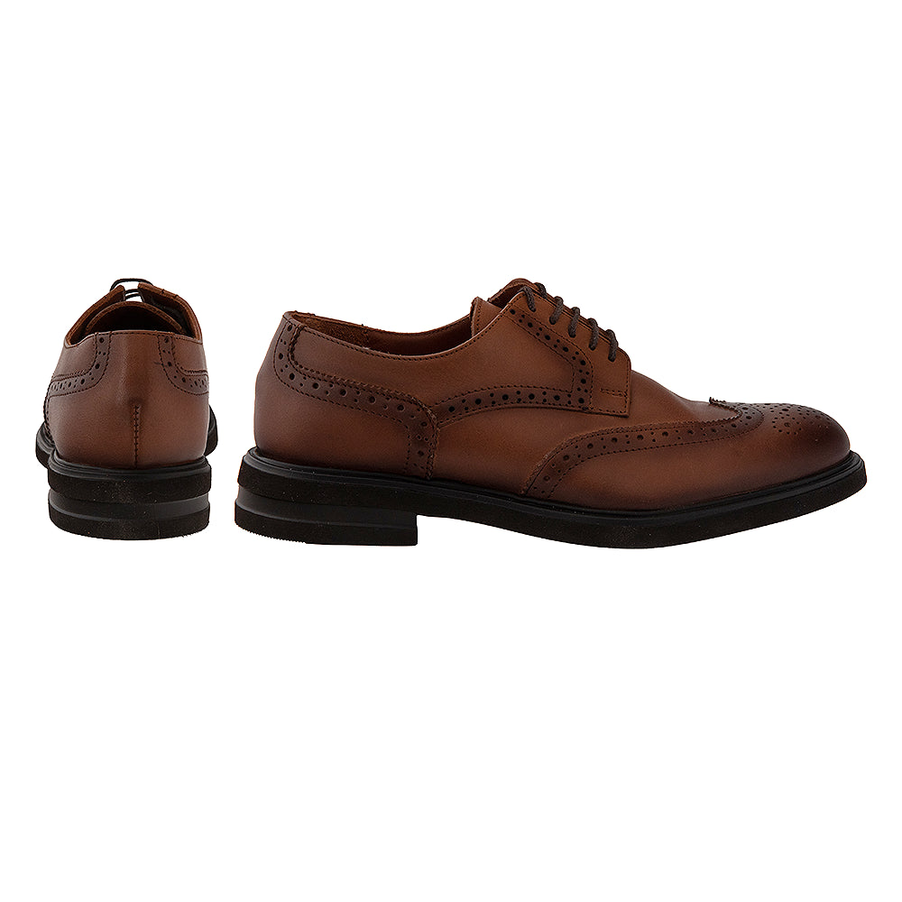Pantofi barbati Oxford 115 coniac