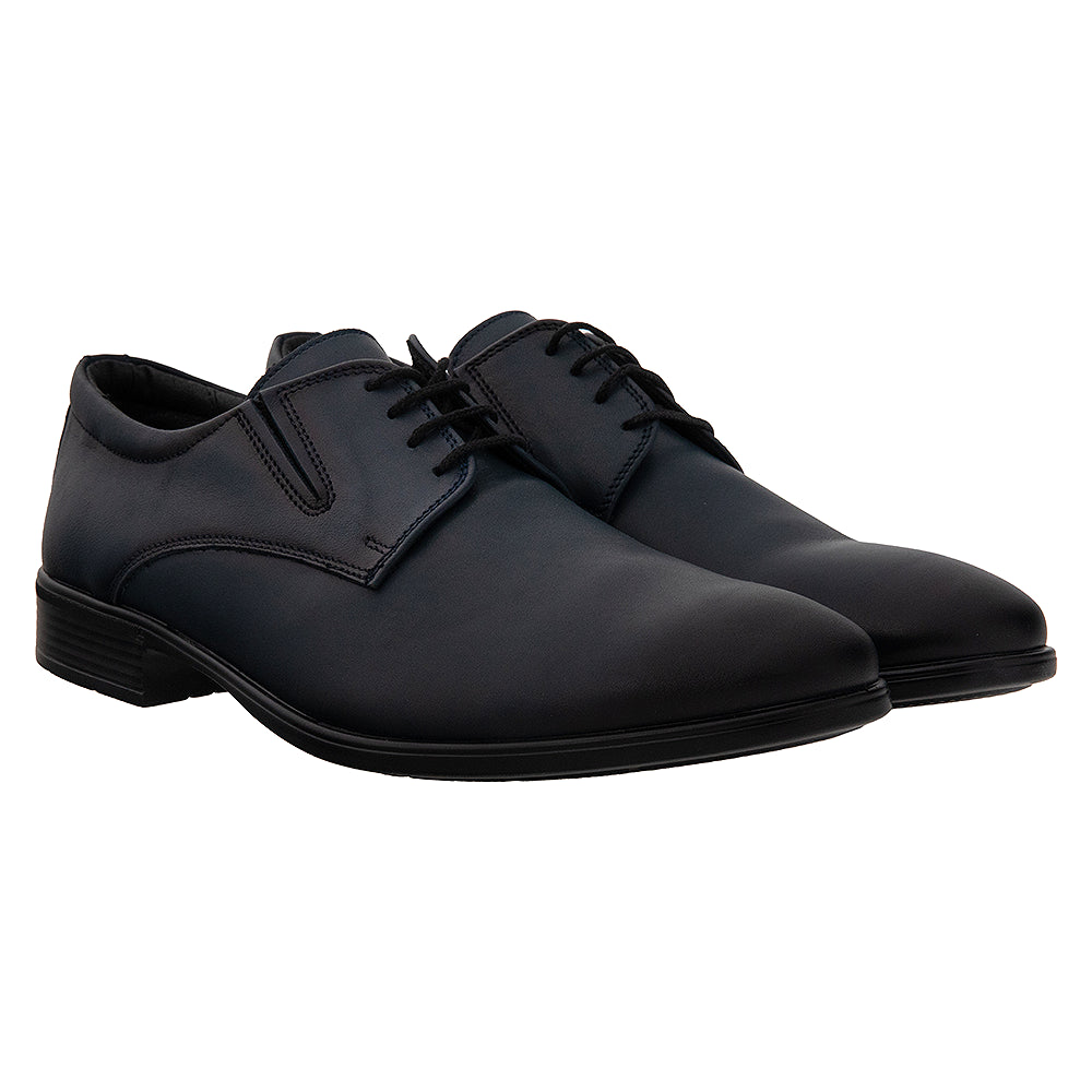 Pantofi derby 4060 bleumarin