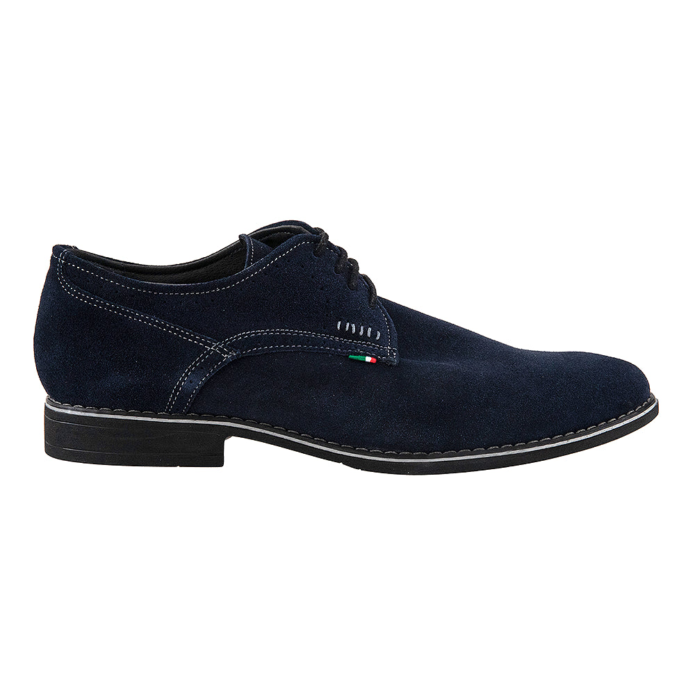 Pantofi barbati velur 3323 bleumarin
