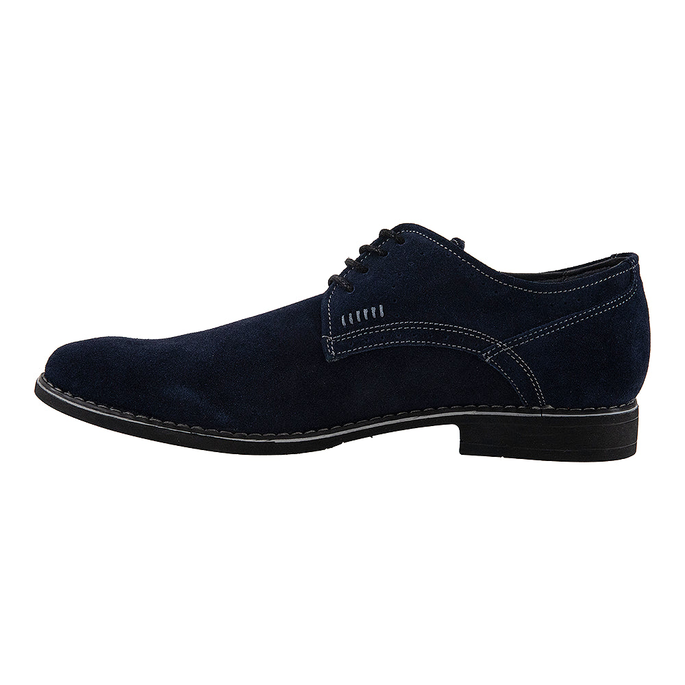Pantofi barbati velur 3323 bleumarin