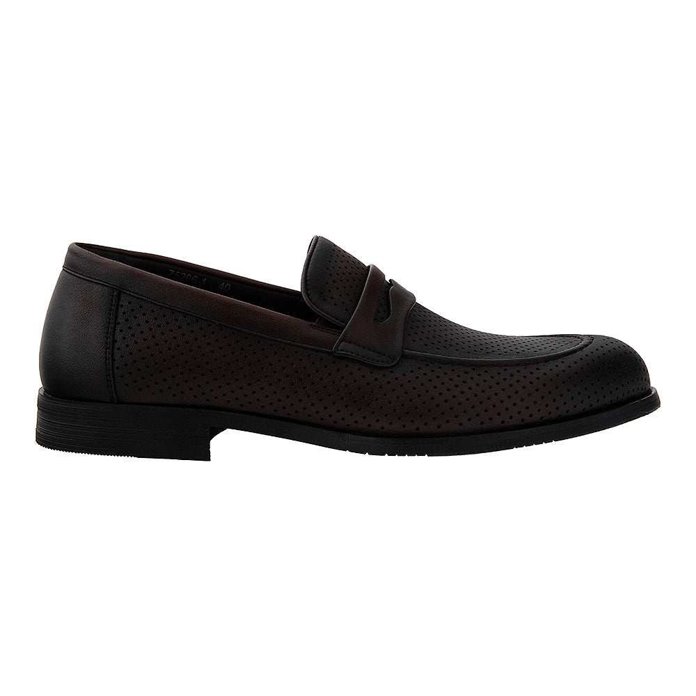 Mocasini din piele 5206 maro