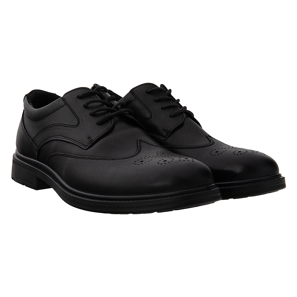 Pantofi barbati brogue 22185 negru