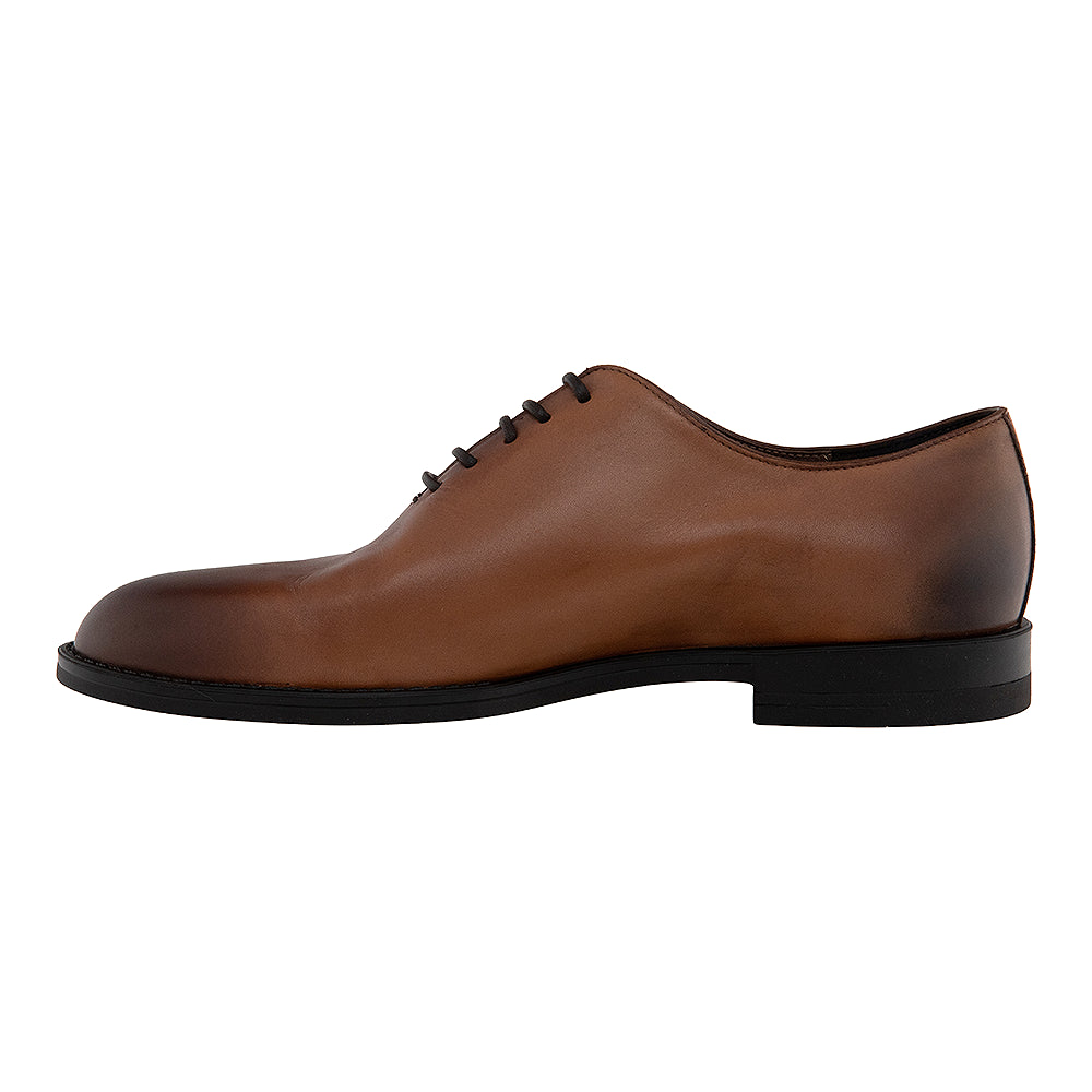 Pantofi Oxford maro 7348