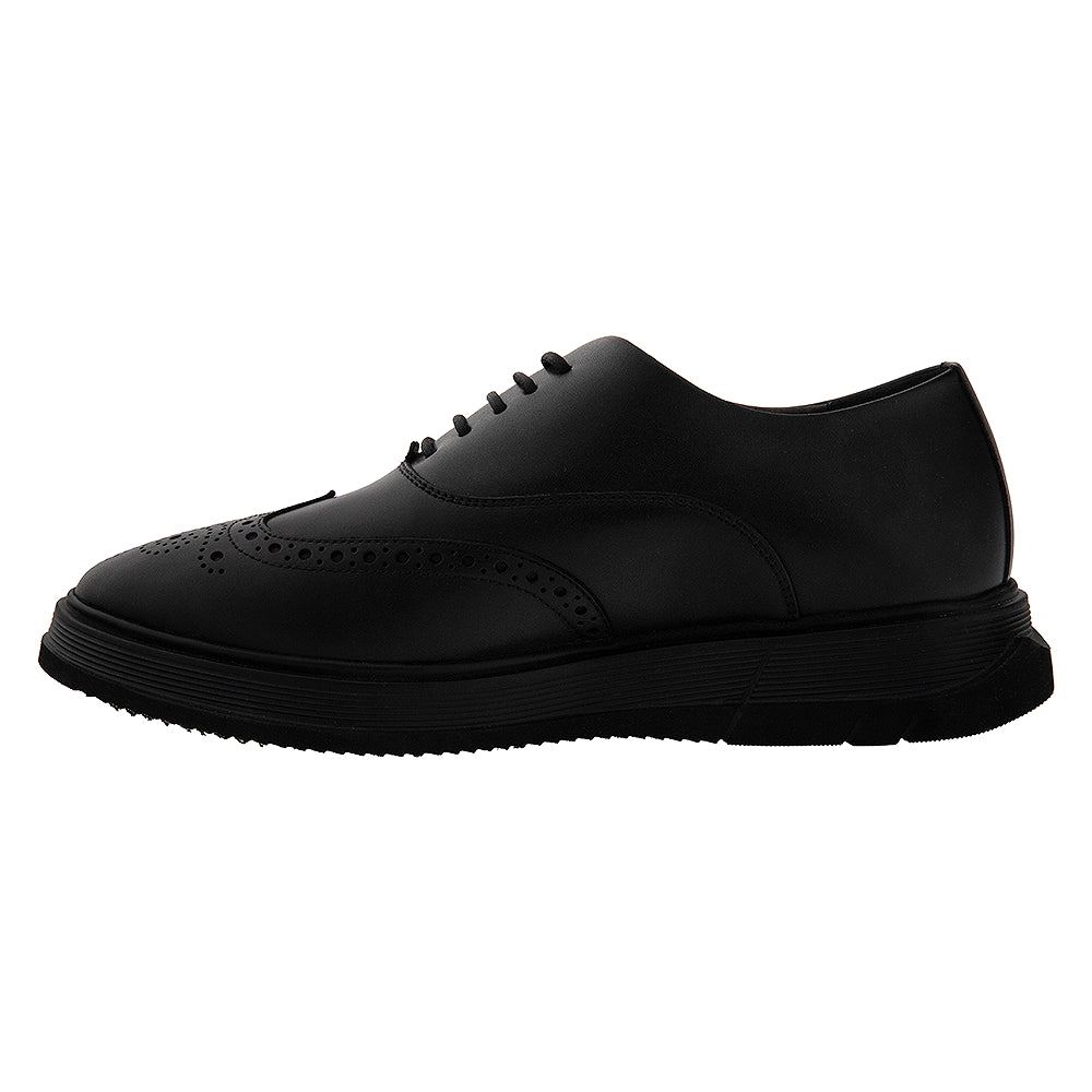 Pantofi negri din piele 7322