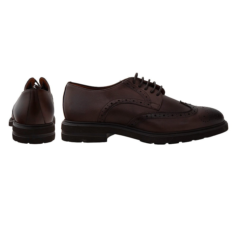 Pantofi barbati 6979 brogue maro