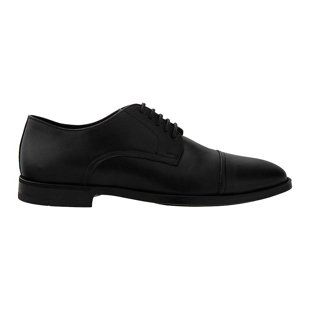 Pantofi negri din piele 7635
