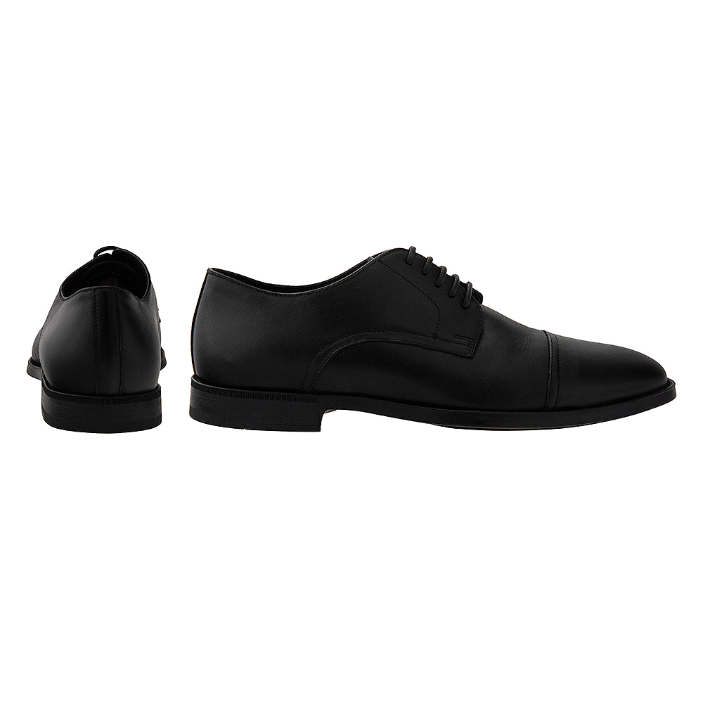 Pantofi negri din piele 7635