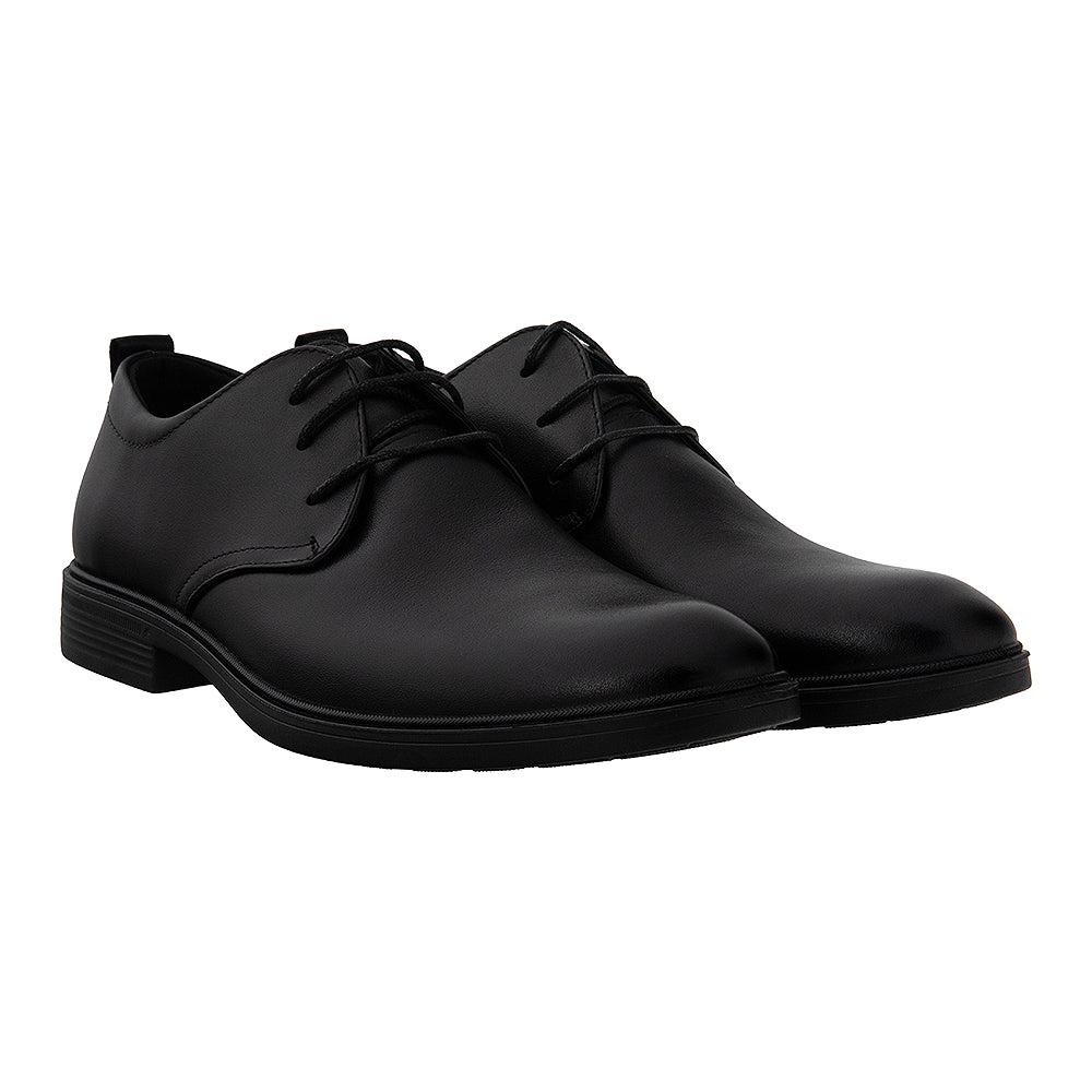 Pantofi Derby negri din piele Berliner J2