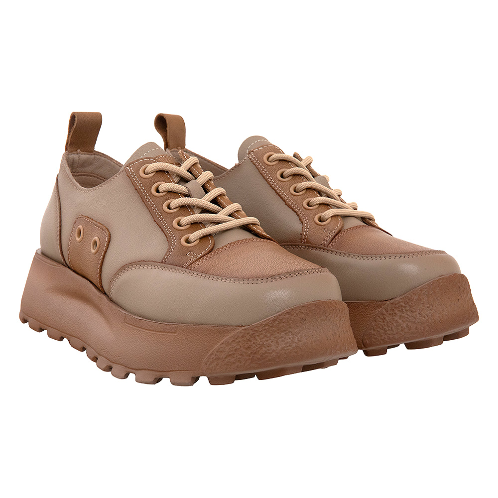 Pantofi casual dama 92322 apricot