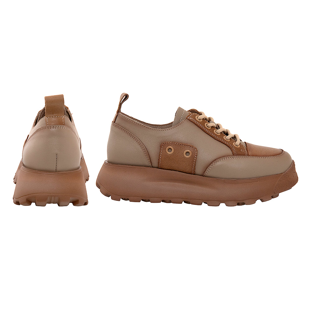 Pantofi casual dama 92322 apricot