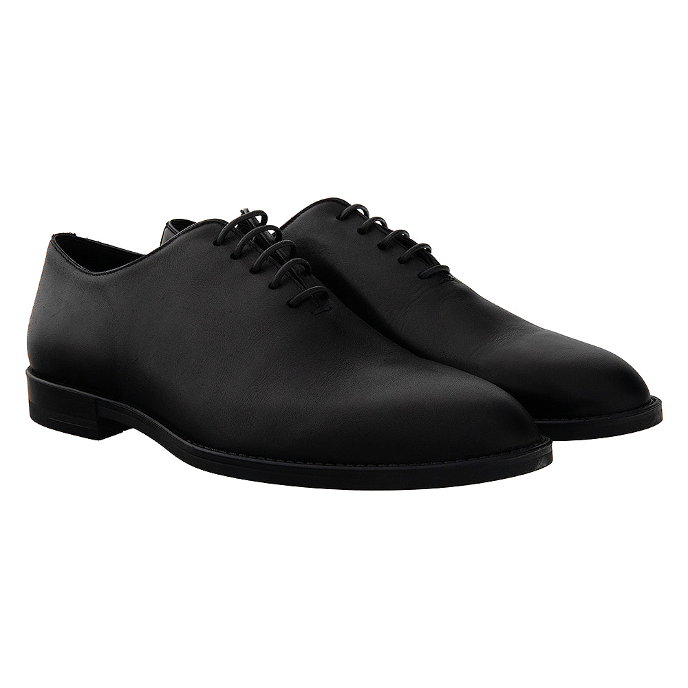 Pantofi Oxford negri 7348