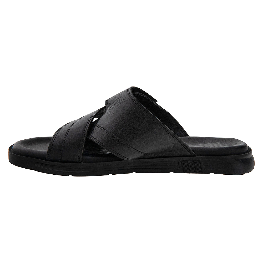 Sandale din piele naturală 1948 negru