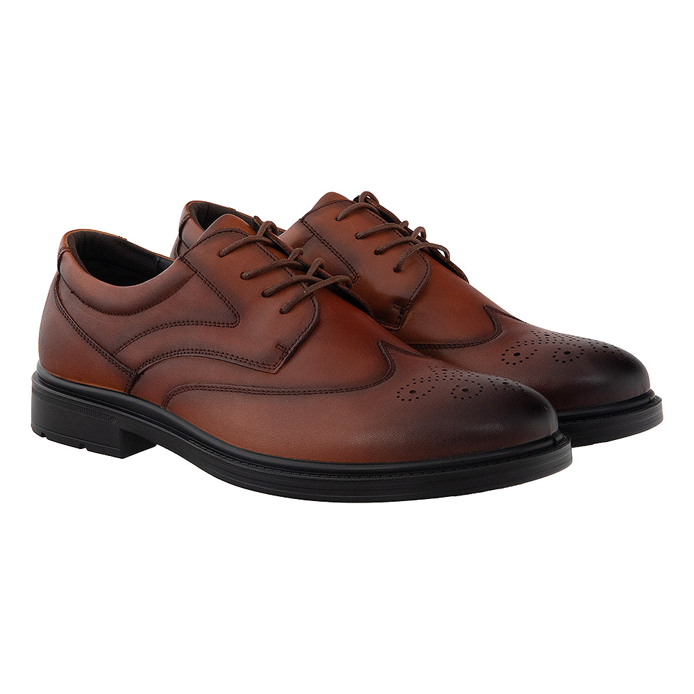 Pantofi barbati brogue 6510 maro