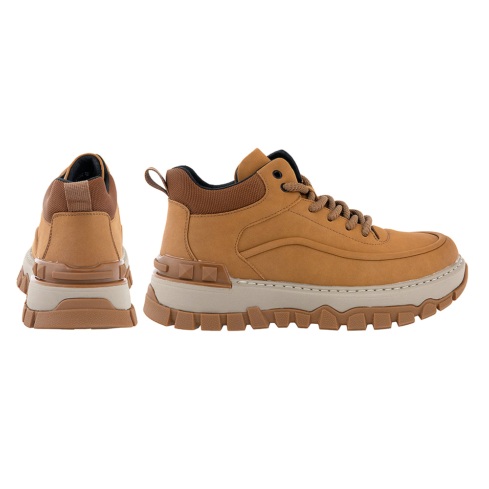 Ghete barbati din piele 01703 camel
