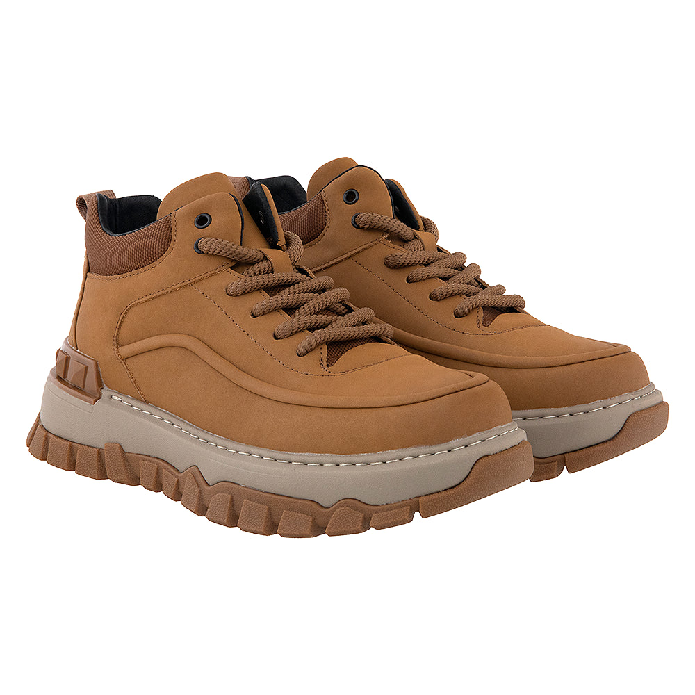 Ghete barbati din piele 01703 camel