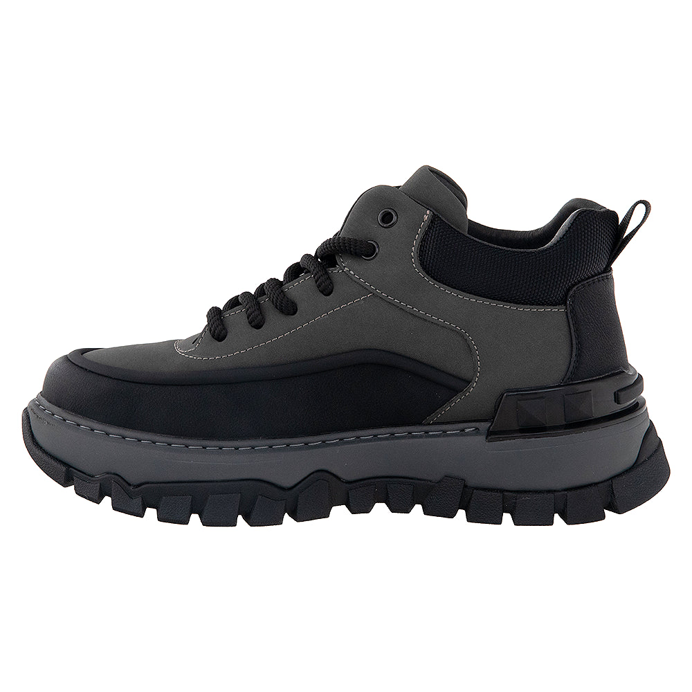 Ghete barbati din piele 01703 gri