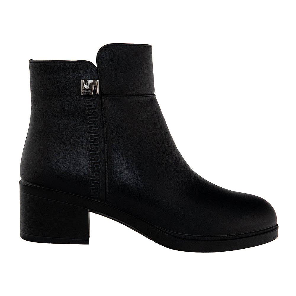 Botine dama 0250 negru