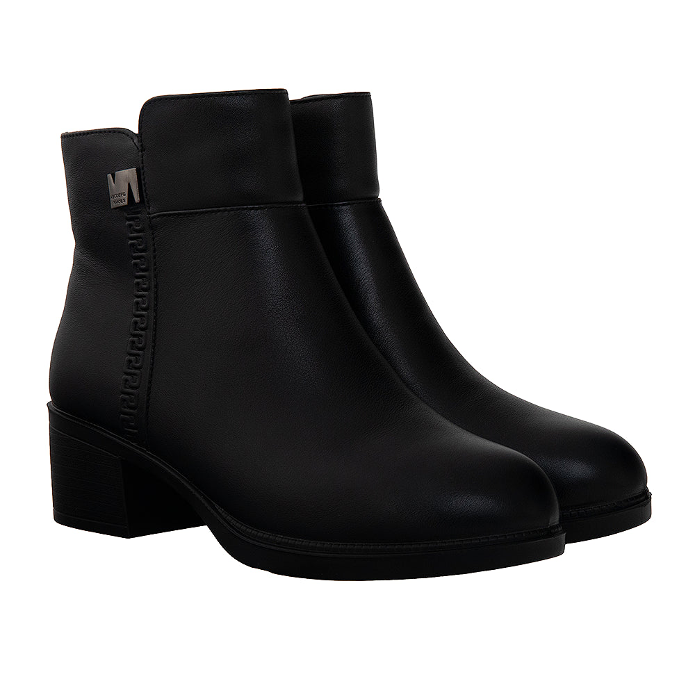Botine dama 0250 negru