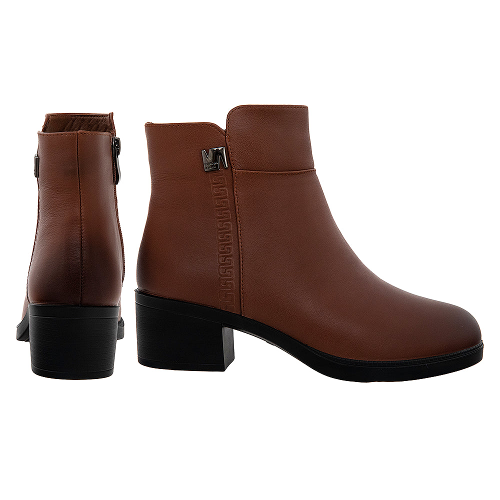 Botine dama 0250 maro