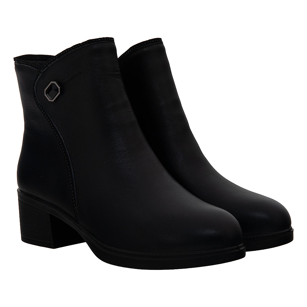 Botine damă 210 negru