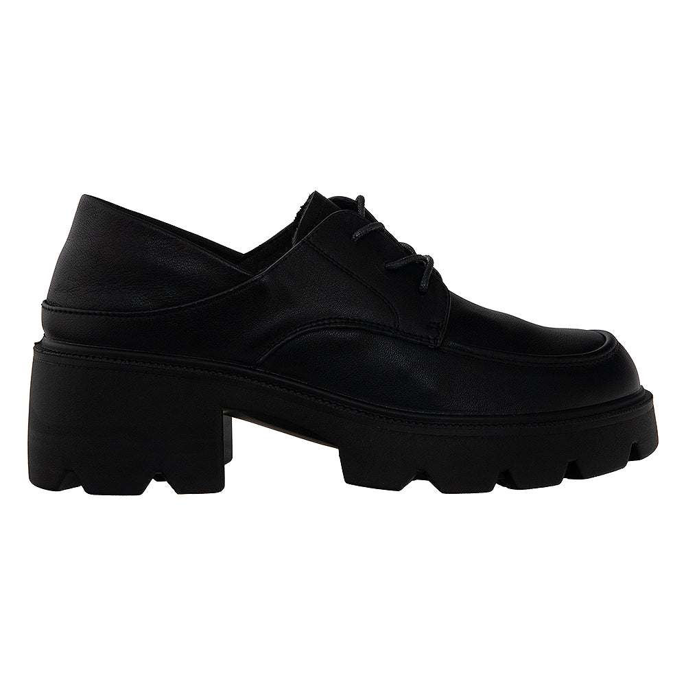Pantofi de piele 231116 casual negru