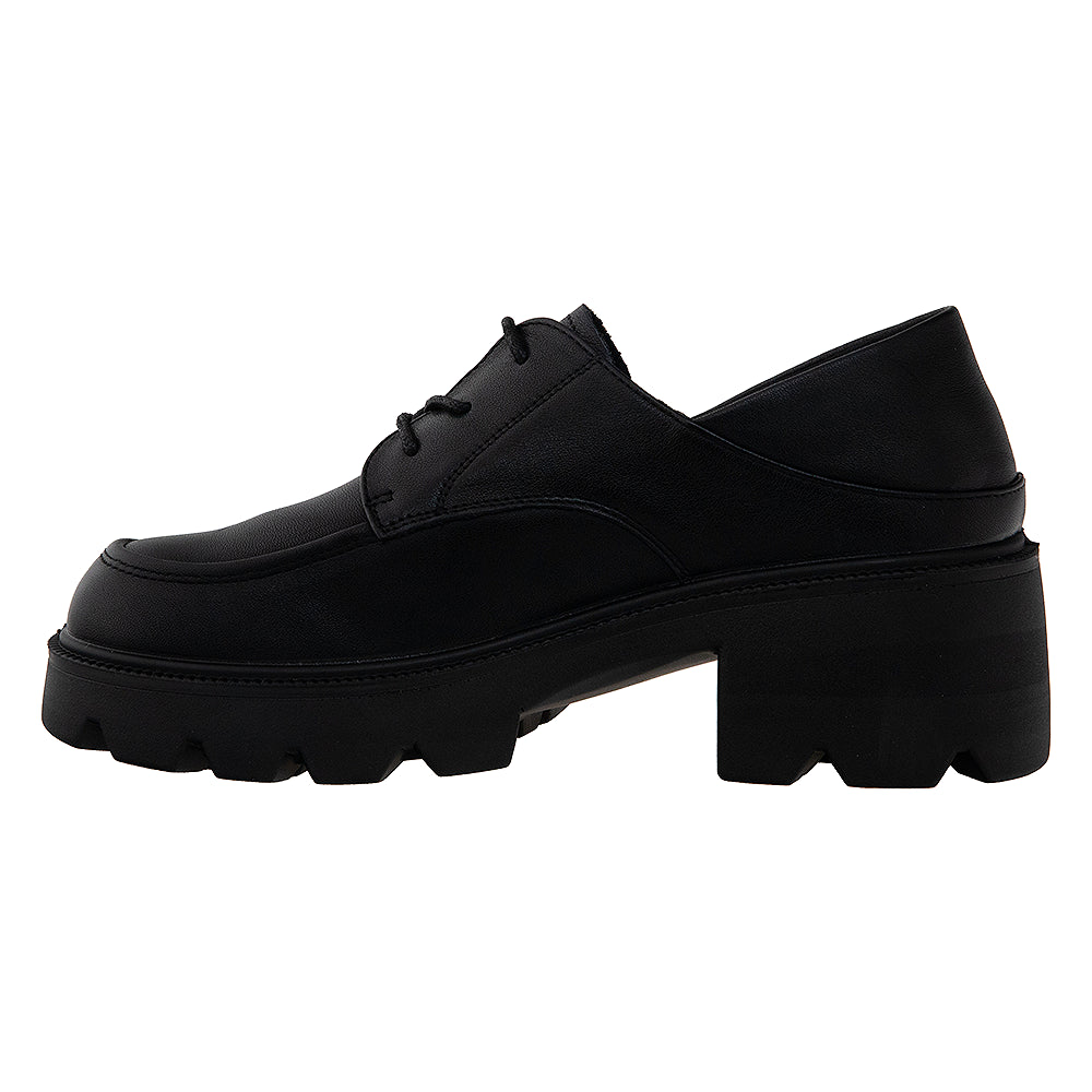 Pantofi de piele 231116 casual negru