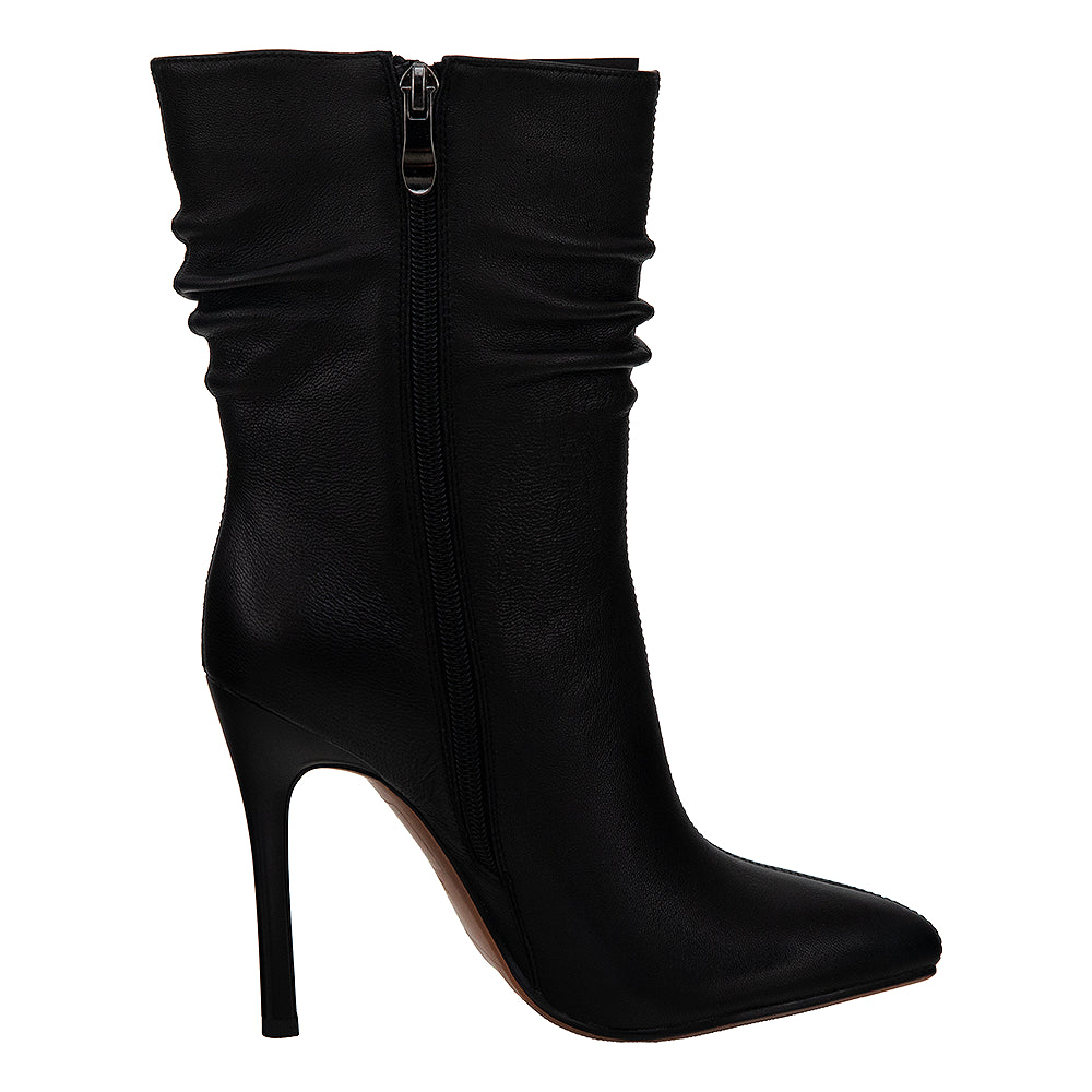 Botine cu toc 113 negru