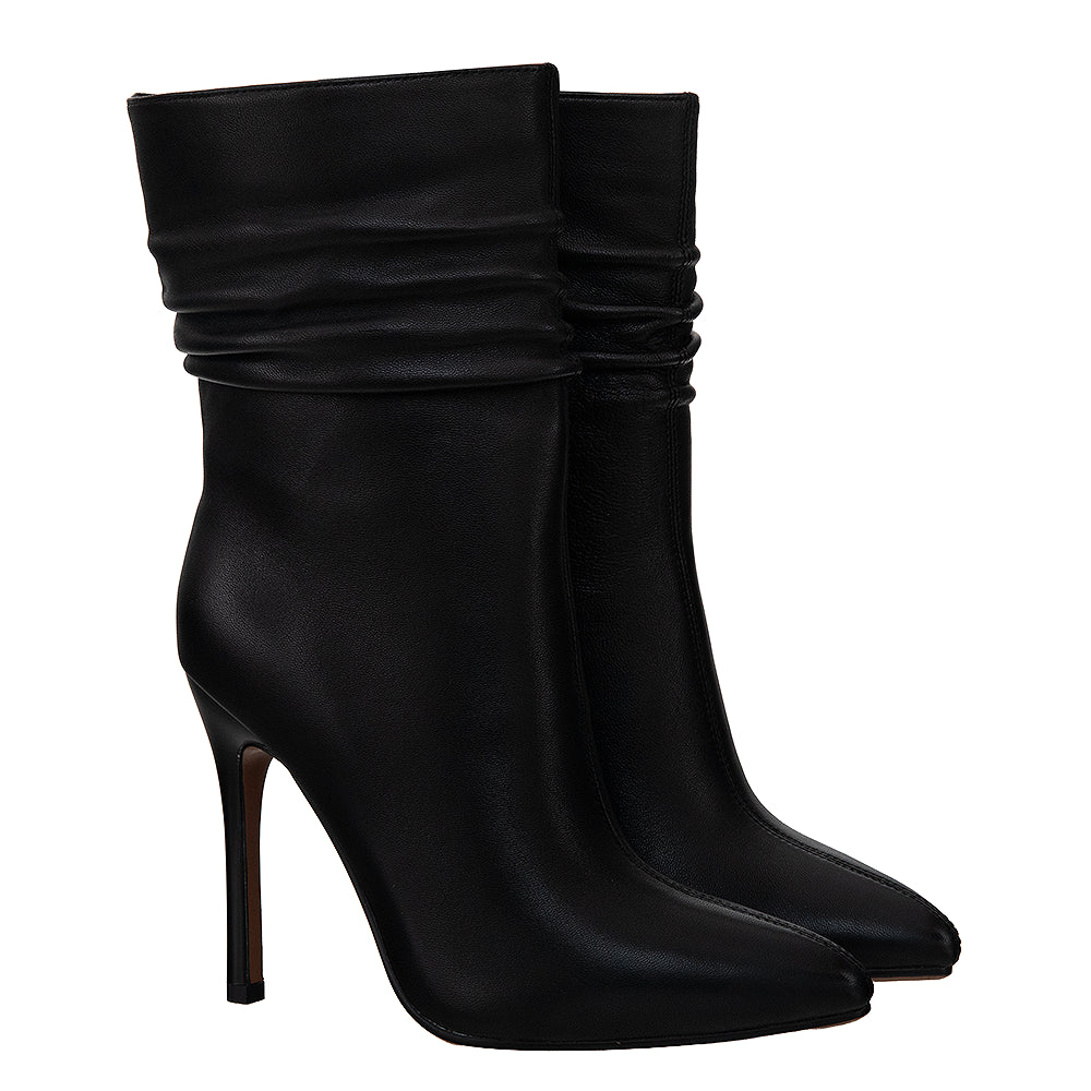 Botine cu toc 113 negru