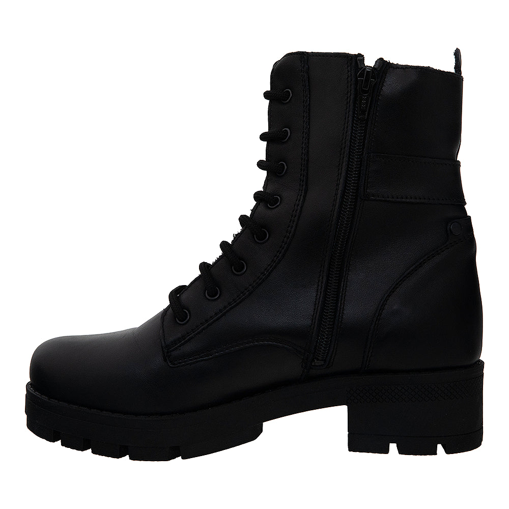 Ghete damă din piele naturală 061 negru