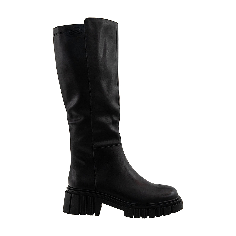 cizme cu toc gros 5862 negru