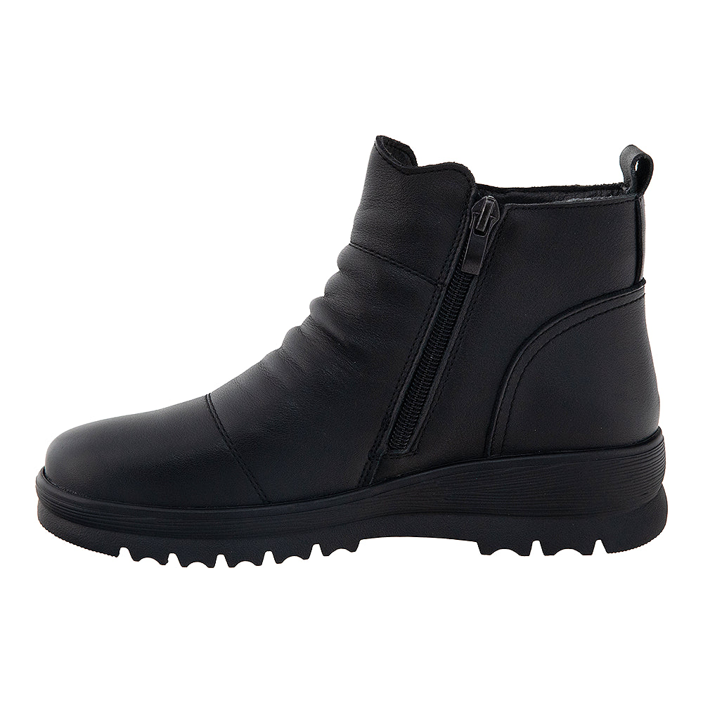Ghete piele naturală 5850 negru