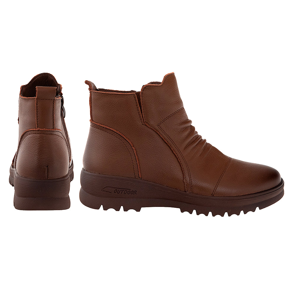 Ghete piele naturală 5850 maro